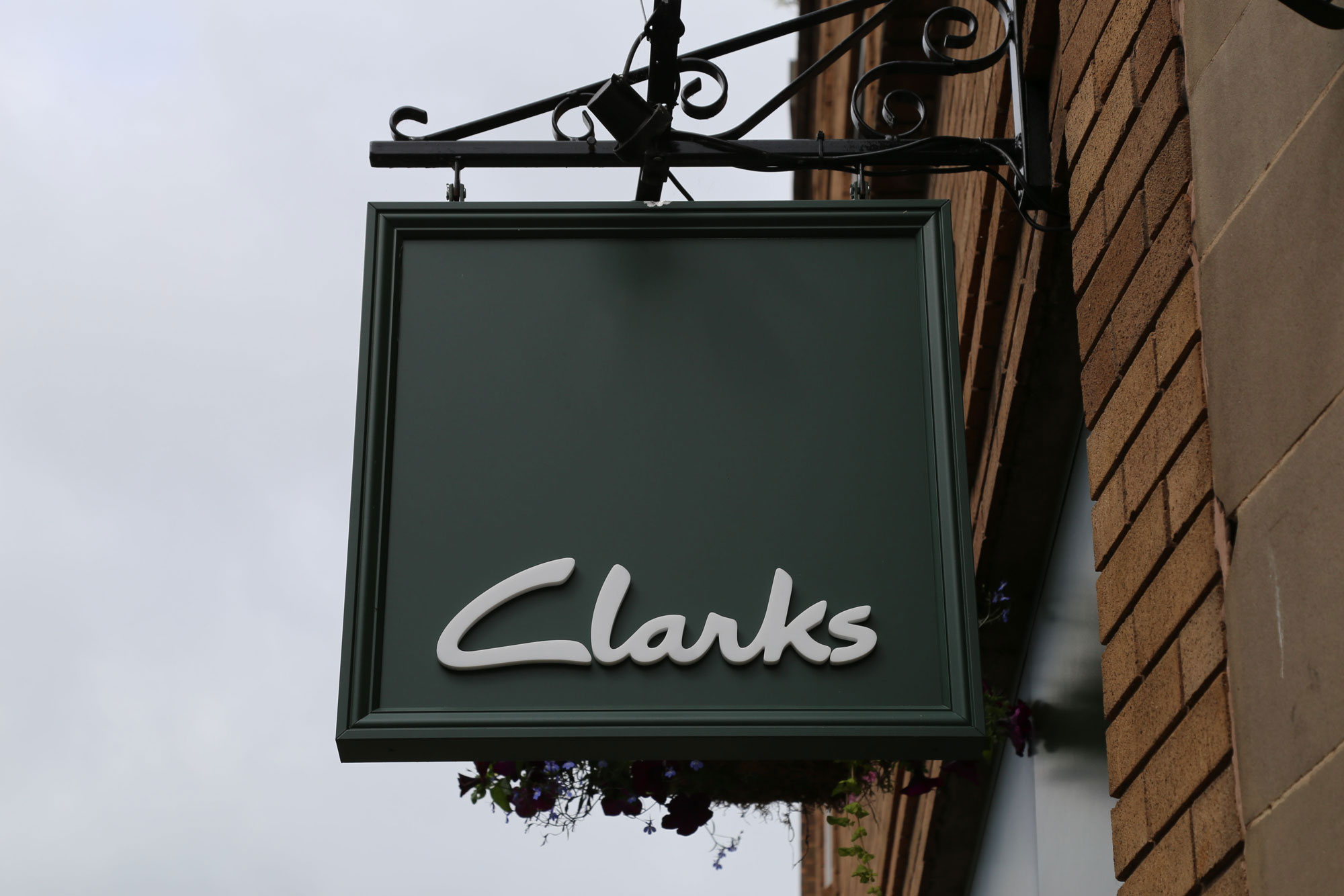 Protruding Hanging Business Sign